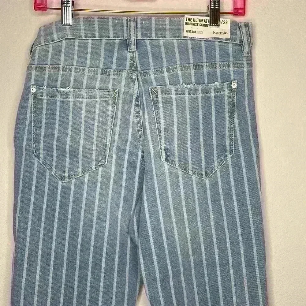 KENSIE Jeans - NWT Vintage Luxe Ultimate High Rise Skinny Sz 8/29 - Picture 10 of 12